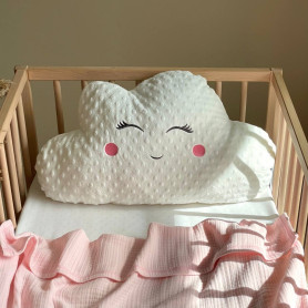 Постільна білизна Msonya Хмаринка Minky WellSoft молочне
