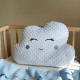 Постільна білизна Msonya Хмаринка Minky блакитні щічки 33*50 см