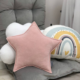 Подушка Msonya Зірка пудра