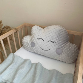 Подушка Msonya з малюнком сірий 10615552