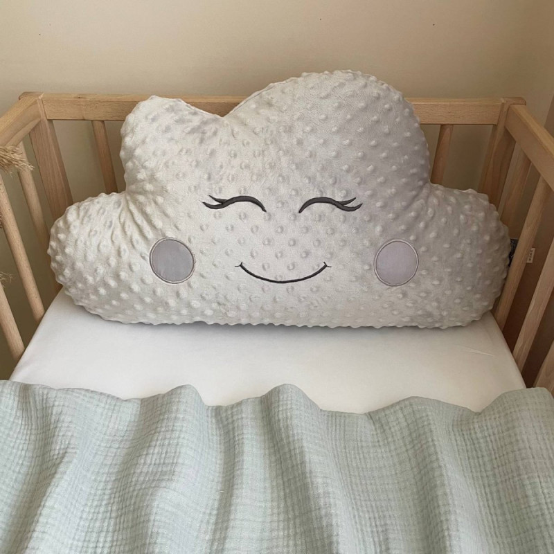 Подушка Msonya з малюнком сірий 10615552