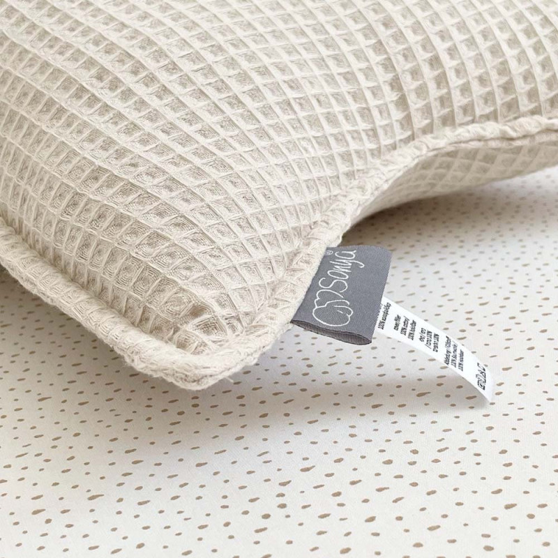 Подушка Msonya Декоративна вафля Зірочка моко