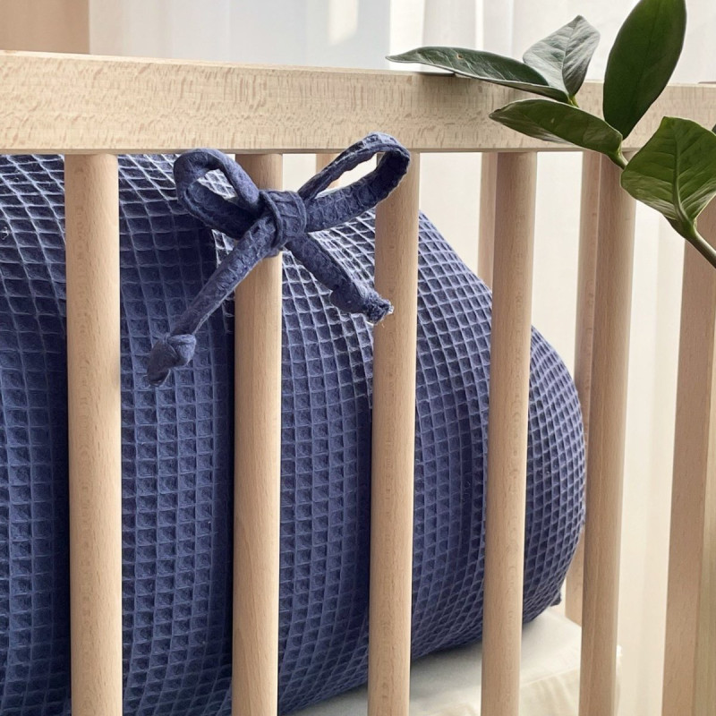 Подушка Msonya Хмаринка вафля синій