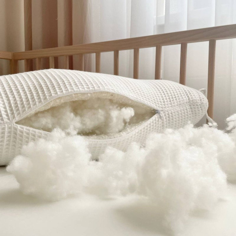 Подушка Msonya Хмаринка вафля молочний