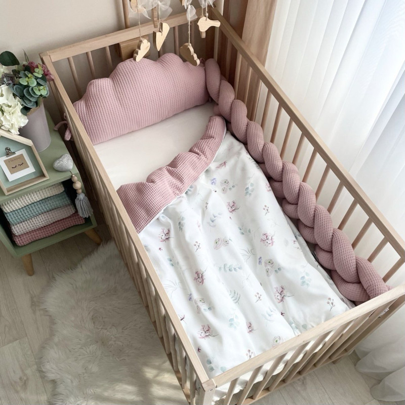 Подушка Msonya Хмаринка вафля пудра