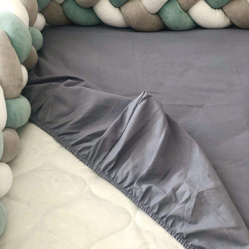 Постільна білизна Msonya підлдіток поплін м'ята/джинс