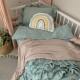 Постільна білизна Msonya підліток варенка з рюшем м'ята