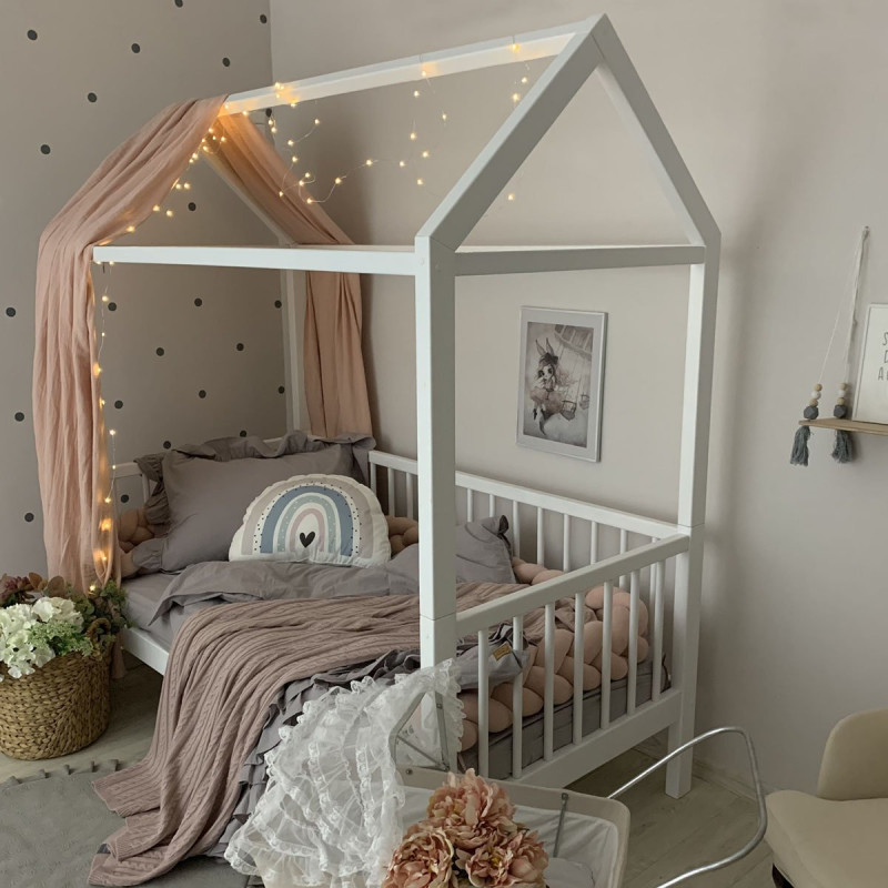 Постільна білизна Msonya підліток варенка з рюшем сірий