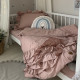 Постільна білизна Msonya підліток варенка з рюшем пудра