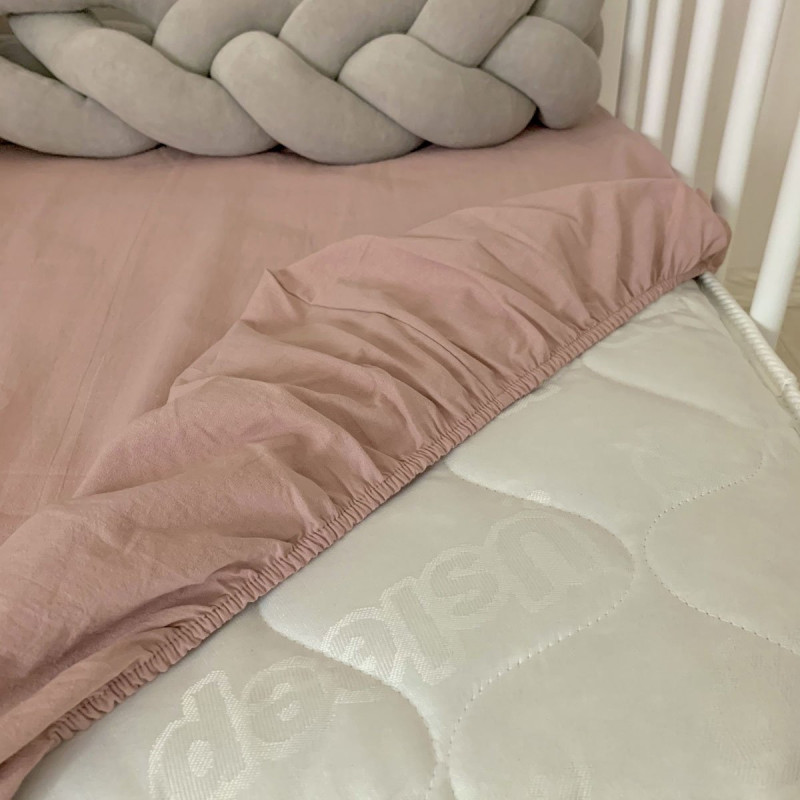 Постільна білизна Msonya підліток варенка з рюшем пудра