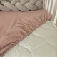 Постільна білизна Msonya підліток варенка з рюшем пудра