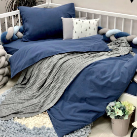 Постільна білизна Msonya підліток варенка синій