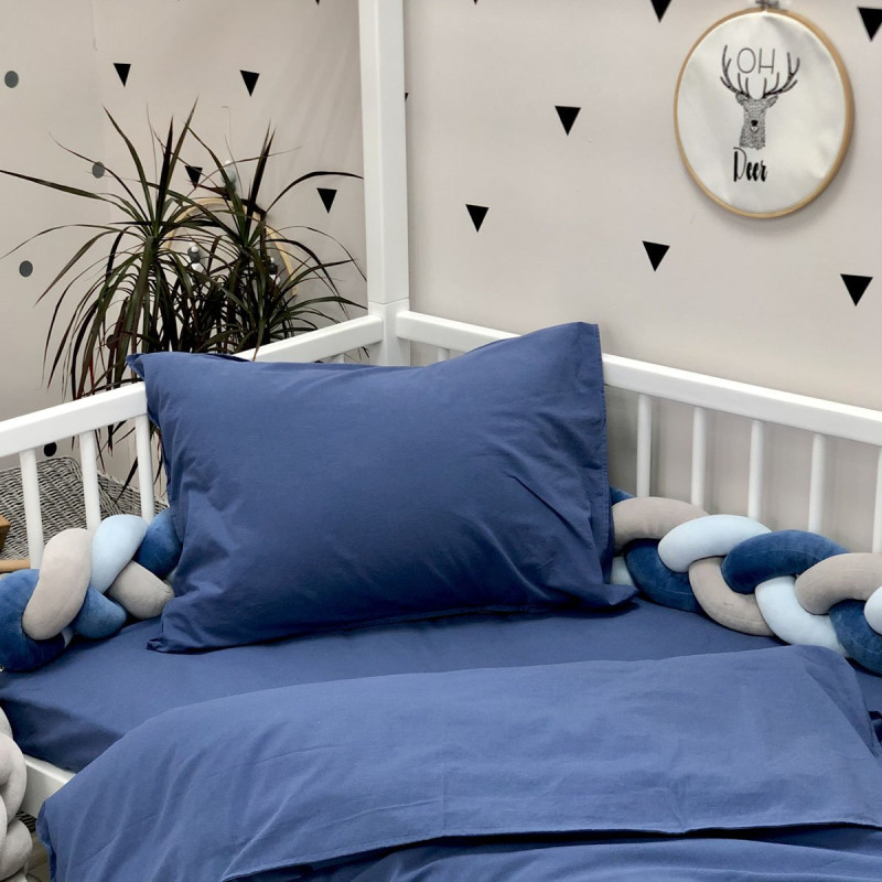 Постільна білизна Msonya підліток варенка синій