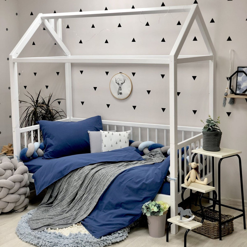 Постільна білизна Msonya підліток варенка синій