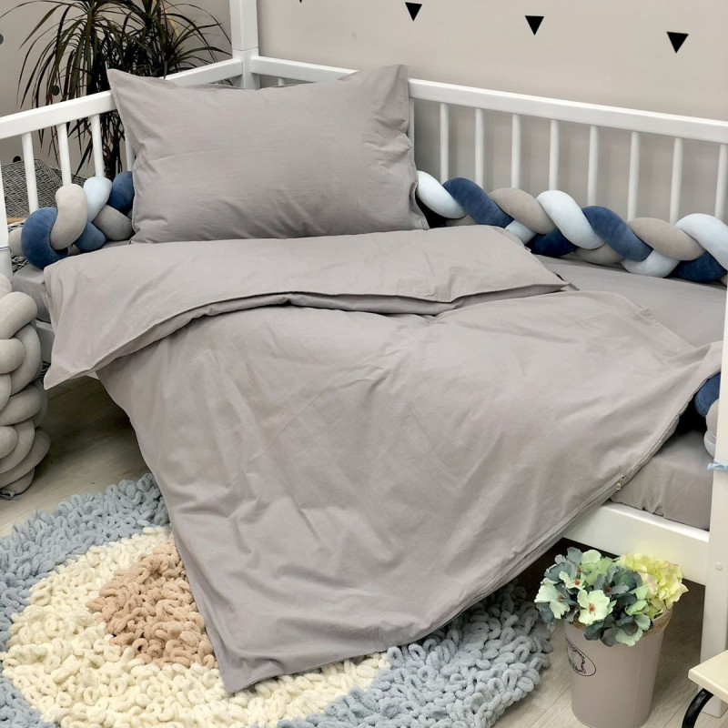 Постільна білизна Msonya підліток варенка сірий