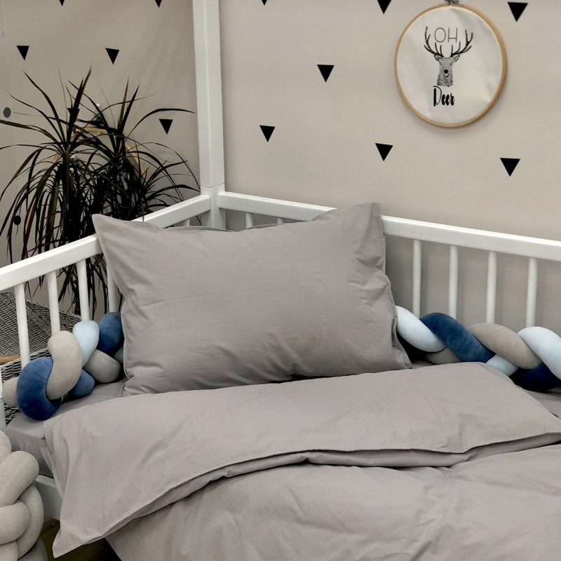 Постільна білизна Msonya підліток варенка сірий