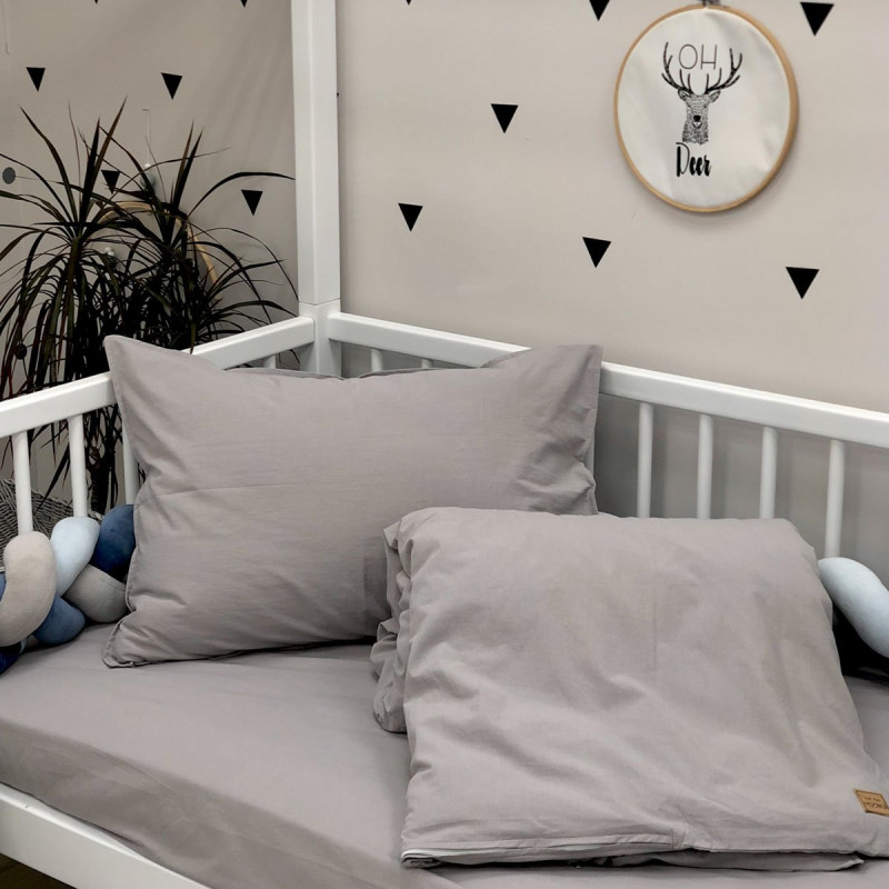 Постільна білизна Msonya підліток варенка сірий