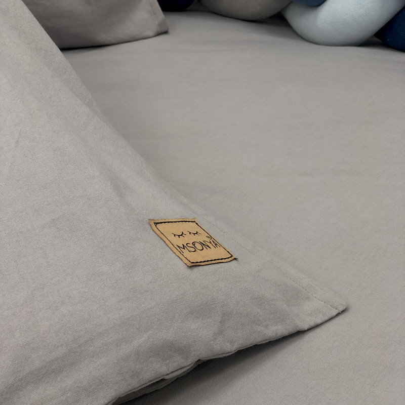 Постільна білизна Msonya підліток варенка сірий