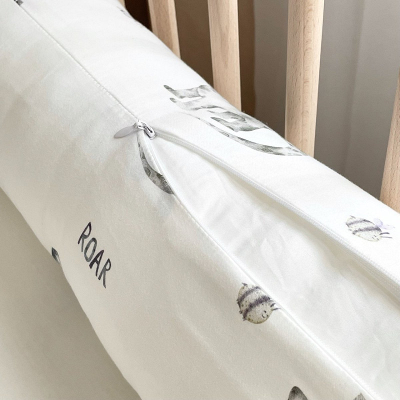 Подушка Msonya Валик Nordic Діно синій