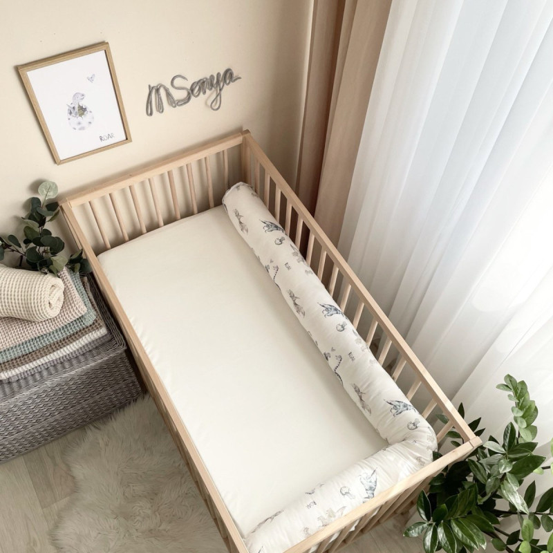 Подушка Msonya Валик Nordic Діно синій