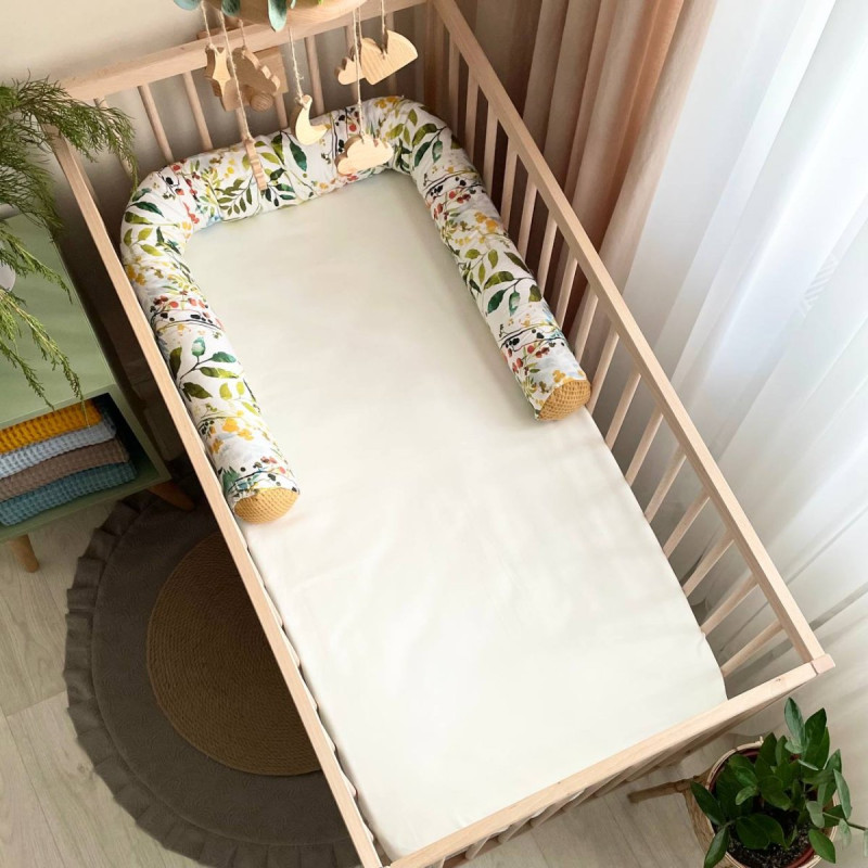 Подушка Msonya Валик Nordic Бохо гірчиця