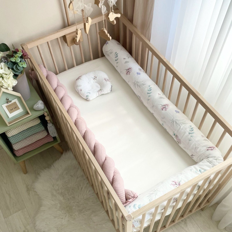 Подушка Msonya Валик Nordic Гортензія пудра