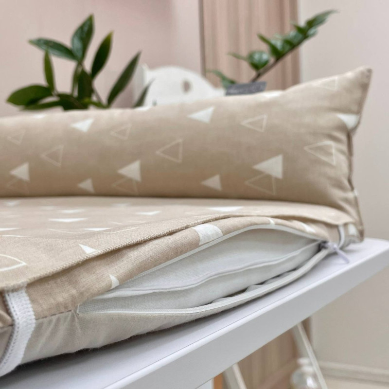 Сповивальний матрац Msonya поплін з непромокаючим простирадлом