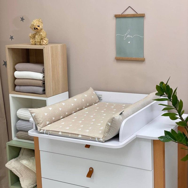 Сповивальний матрац Msonya поплін з непромокаючим простирадлом