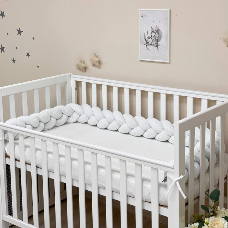 Постільна білизна Msonya Коса вафля білий