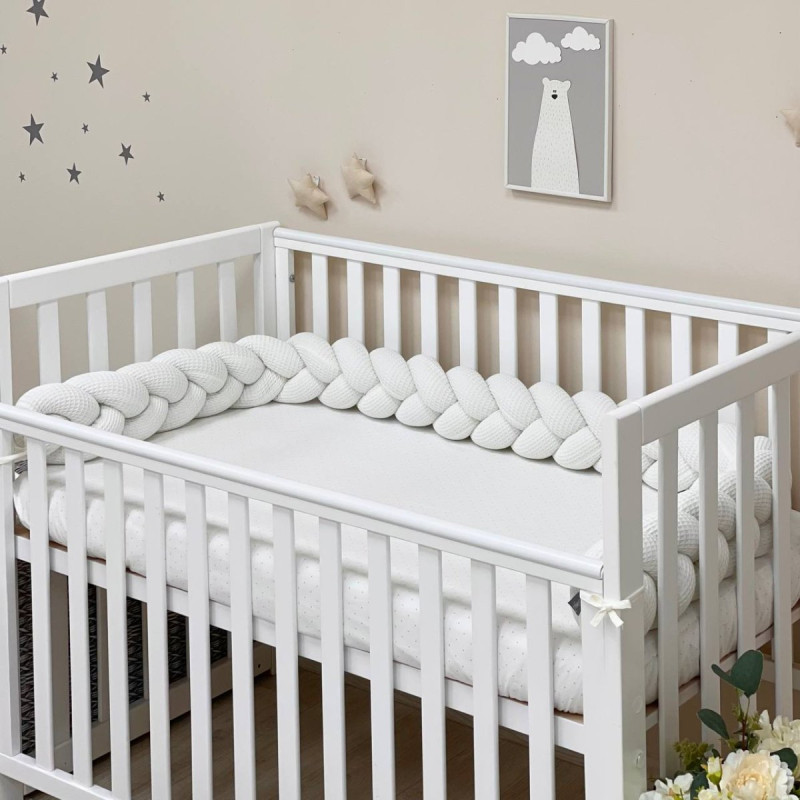 Постільна білизна Msonya Коса вафля молочний