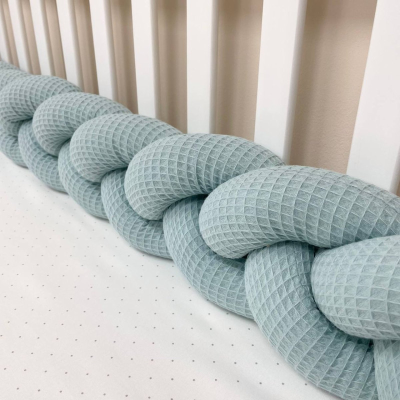 Постільна білизна Msonya Коса вафля м'ята