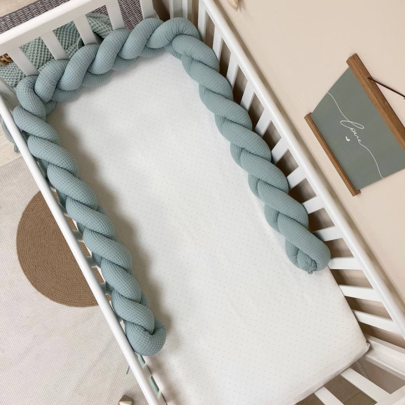 Постільна білизна Msonya Коса вафля м'ята