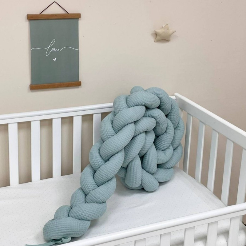 Постільна білизна Msonya Коса вафля м'ята