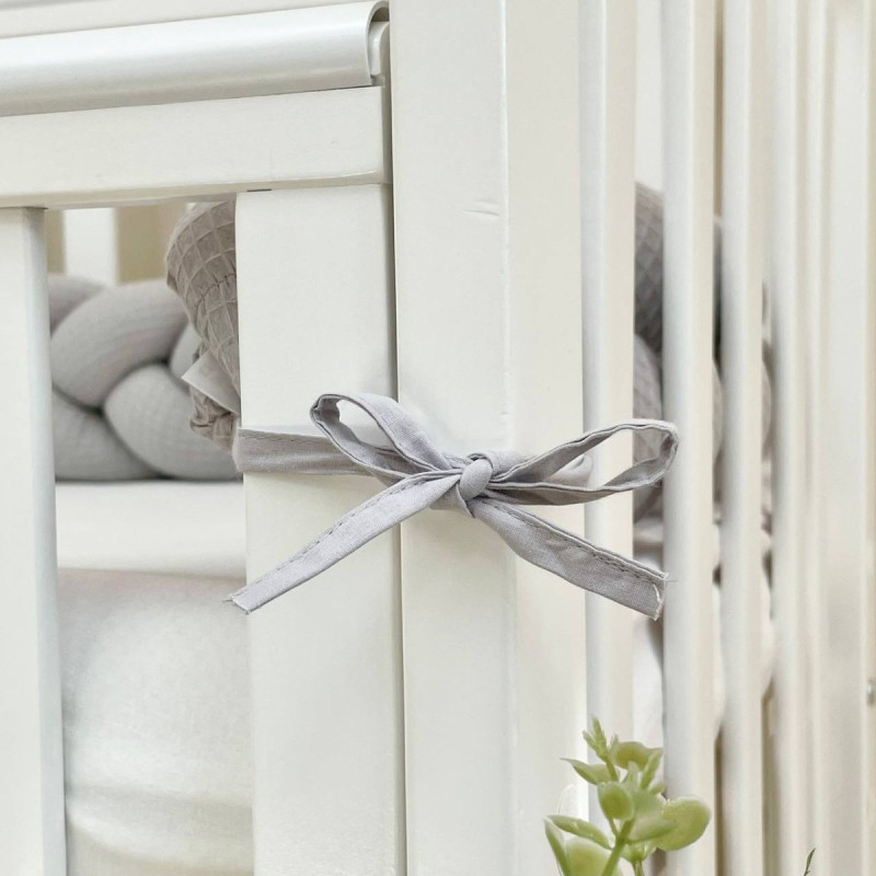 Постільна білизна Msonya Бортик у ліжко Бортик-коса унісекс сірий Стандарт/Овал 11312252