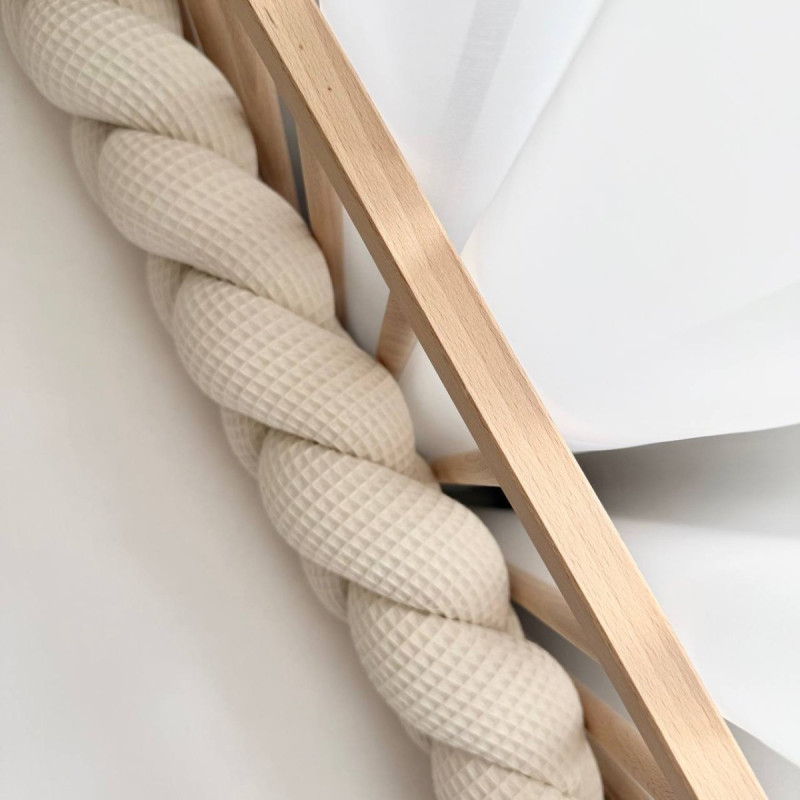 Бортик Msonya у ліжко унісекс бежевий