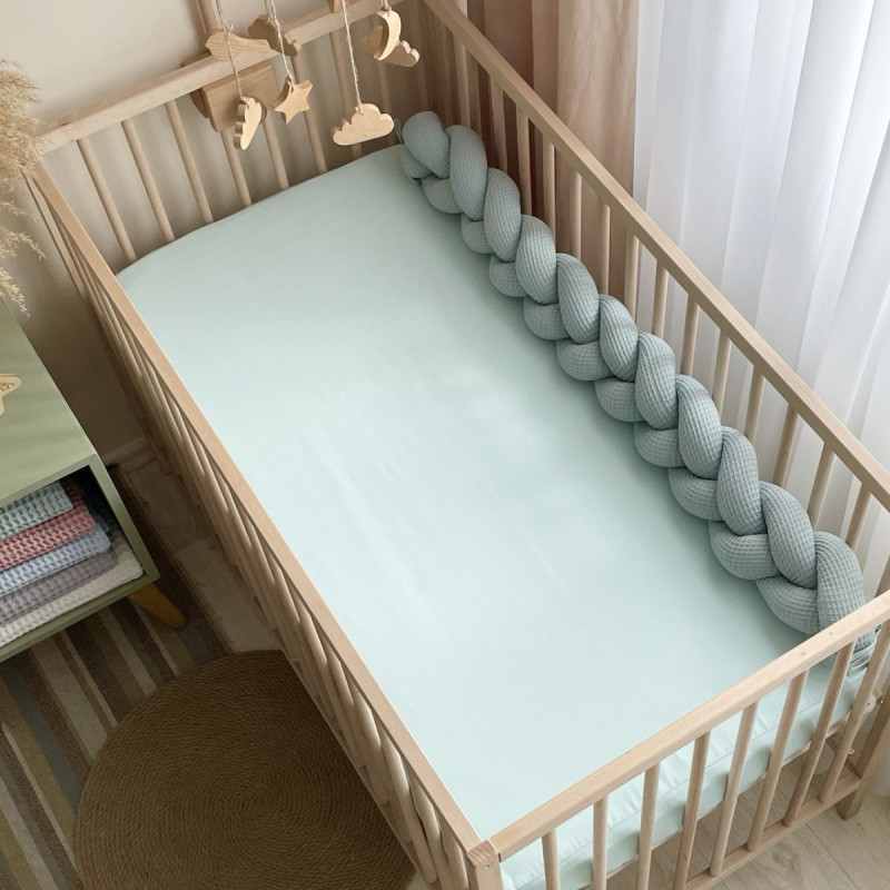 Подушка Msonya Коса вафля м'ята