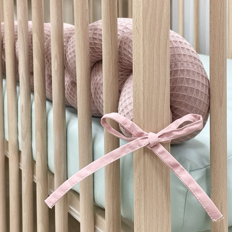 Подушка Msonya Коса вафля пудра