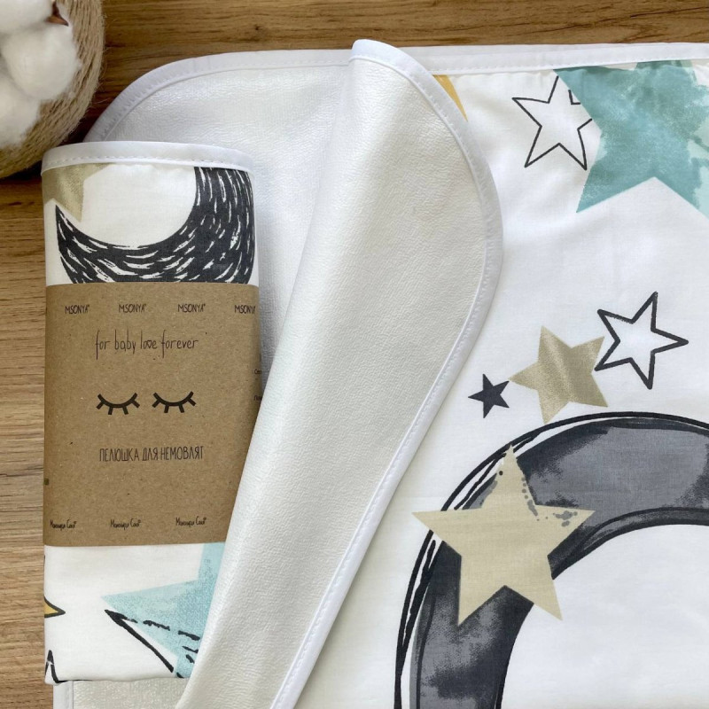 Пелюшка Msonya унісекс з малюнком мята 115151137