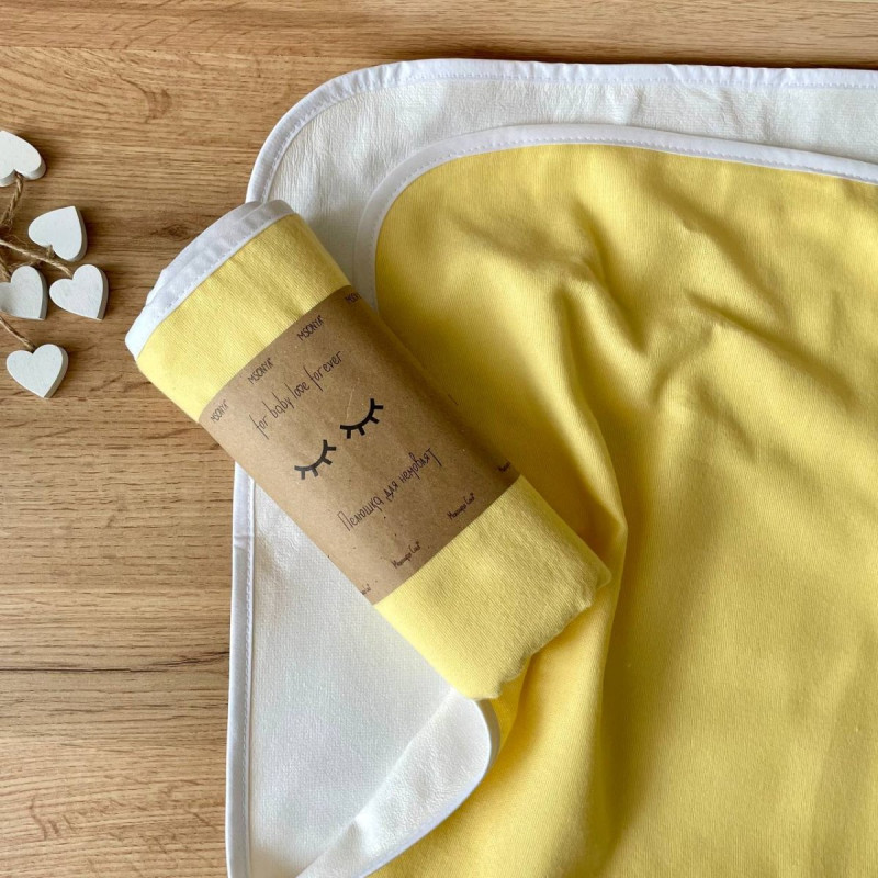 Пелюшка Msonya унісекс однотонний жовтий