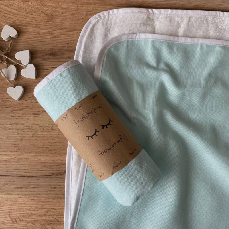 Пелюшка Msonya унісекс однотонний мята 11515347