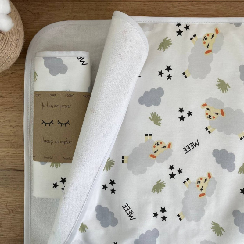 Пелюшка Msonya унісекс з малюнком сірий 115179