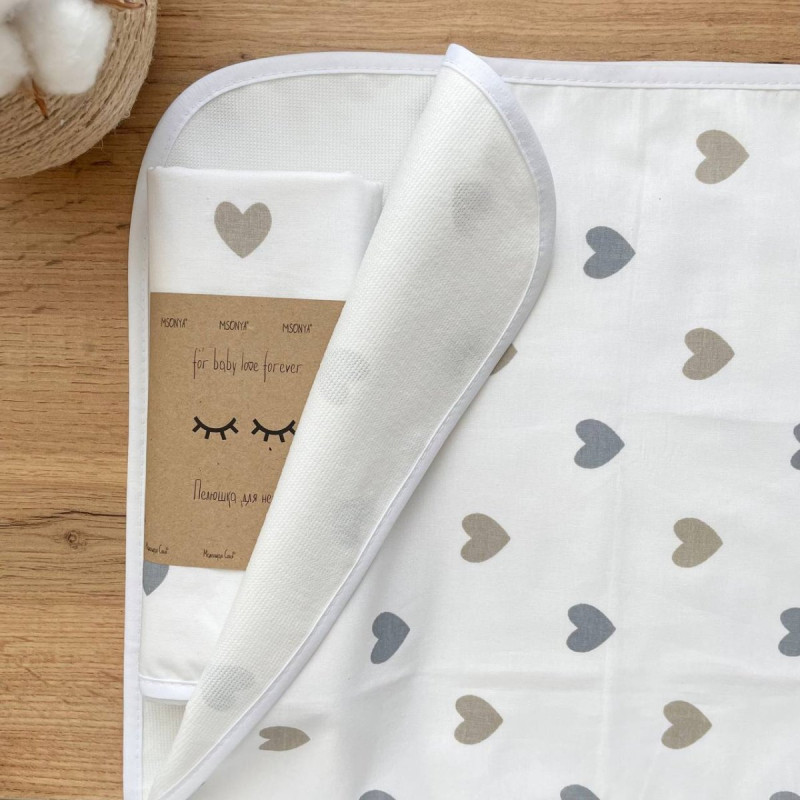 Пелюшка Msonya унісекс з малюнком бежевий 115357