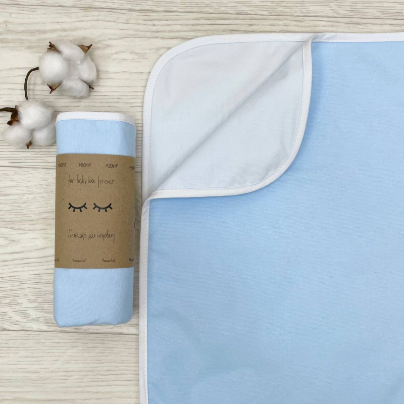 Пелюшка Msonya хлопець однотонний блакитний 1156507