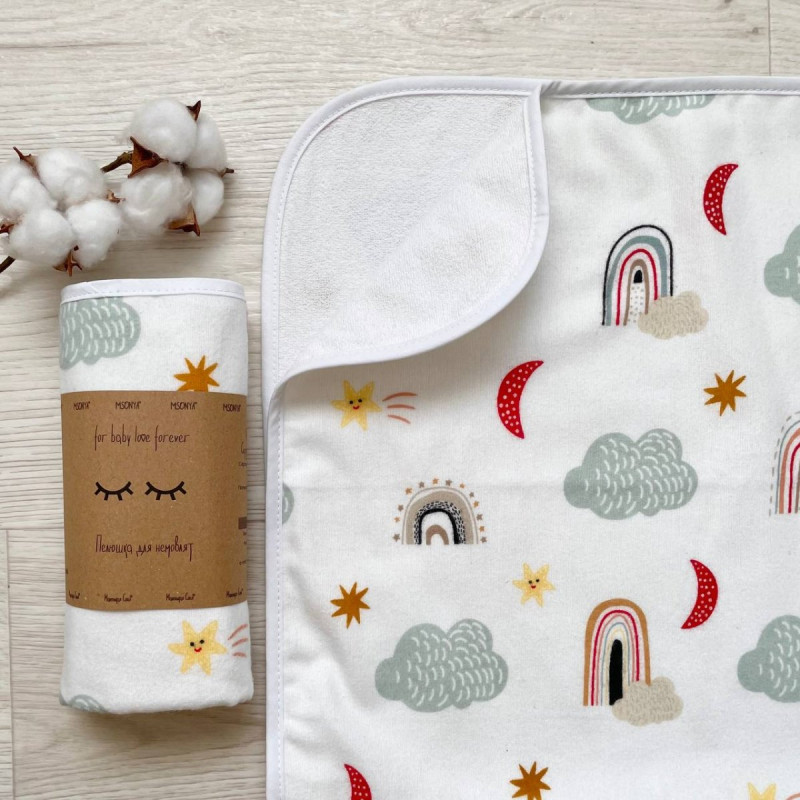 Пелюшка Msonya унісекс з малюнком мята 11565123