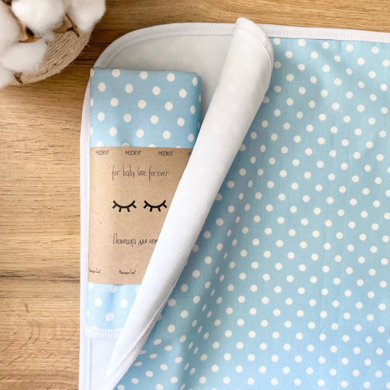 Пелюшка Msonya хлопець з малюнком блакитний 11583