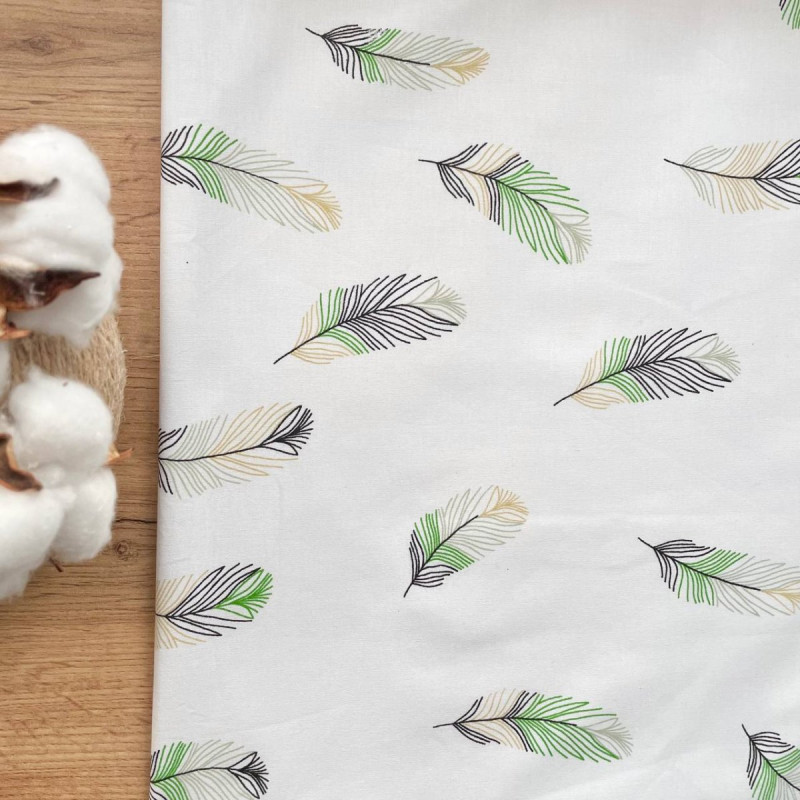 Пелюшка Msonya непромокаюча Перо м'ята 45х75