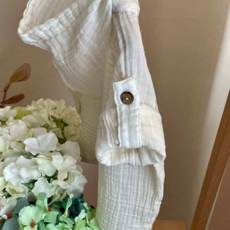 Туніка Msonya унісекс однотонний молочний