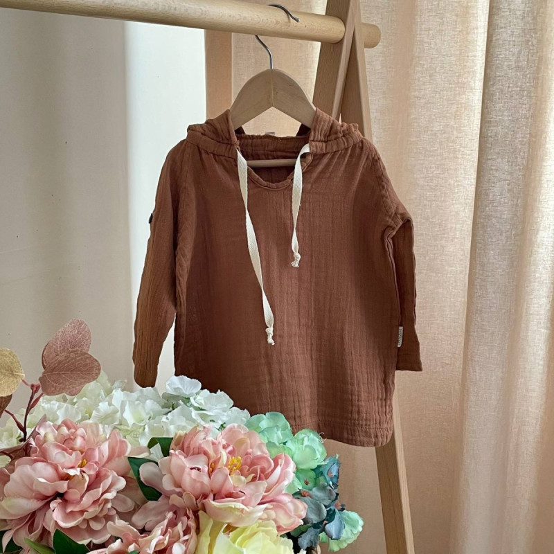 Туніка Msonya унісекс однотонний кава