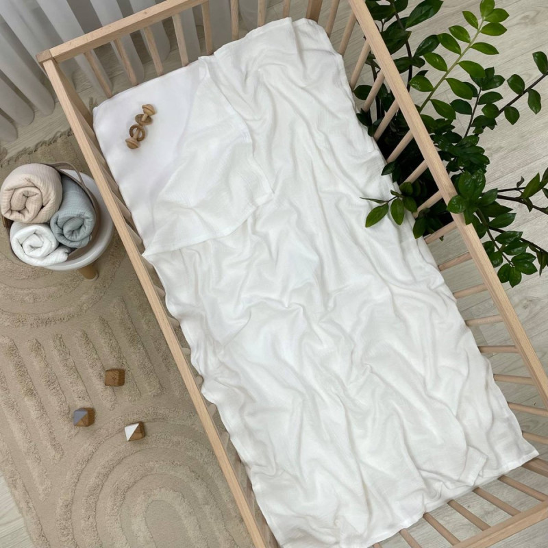 Пелюшка Msonya муслін Молочний 95х135