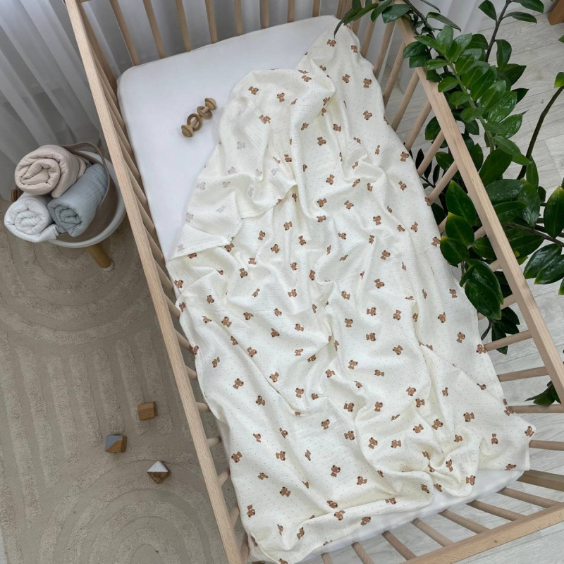 Пелюшка Msonya унісекс з малюнком молочний 12423817